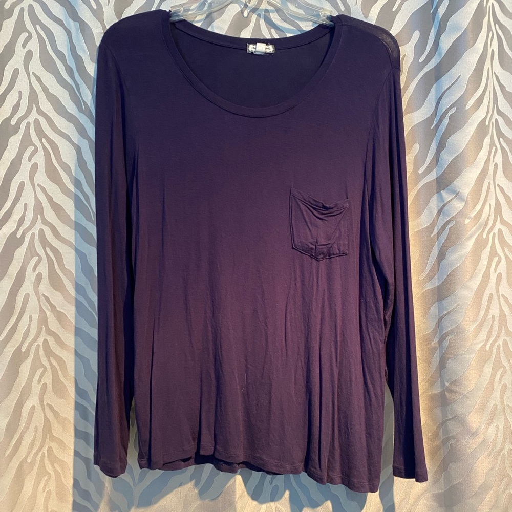 Purple long sleeve